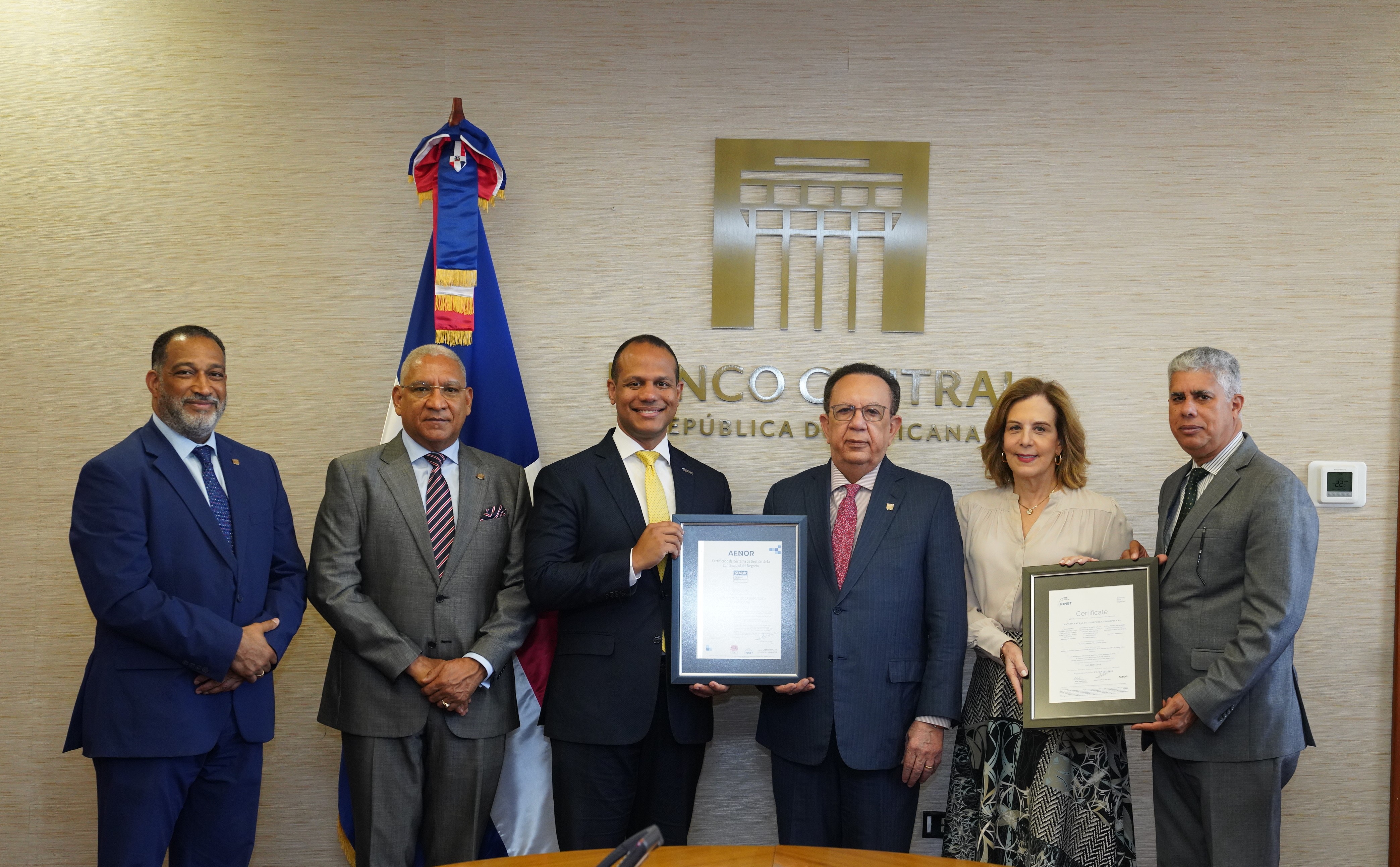 Compromiso con la excelencia y la continuidad del negocio del Banco Central de la República Dominicana (BCRD)