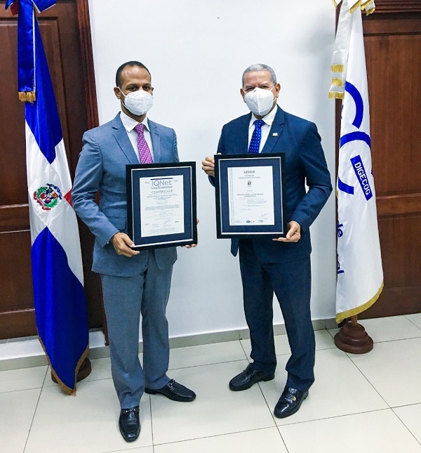 DIGECOG recibe certificación Norma ISO 9001:2015 por implementación sistema gestión de calidad