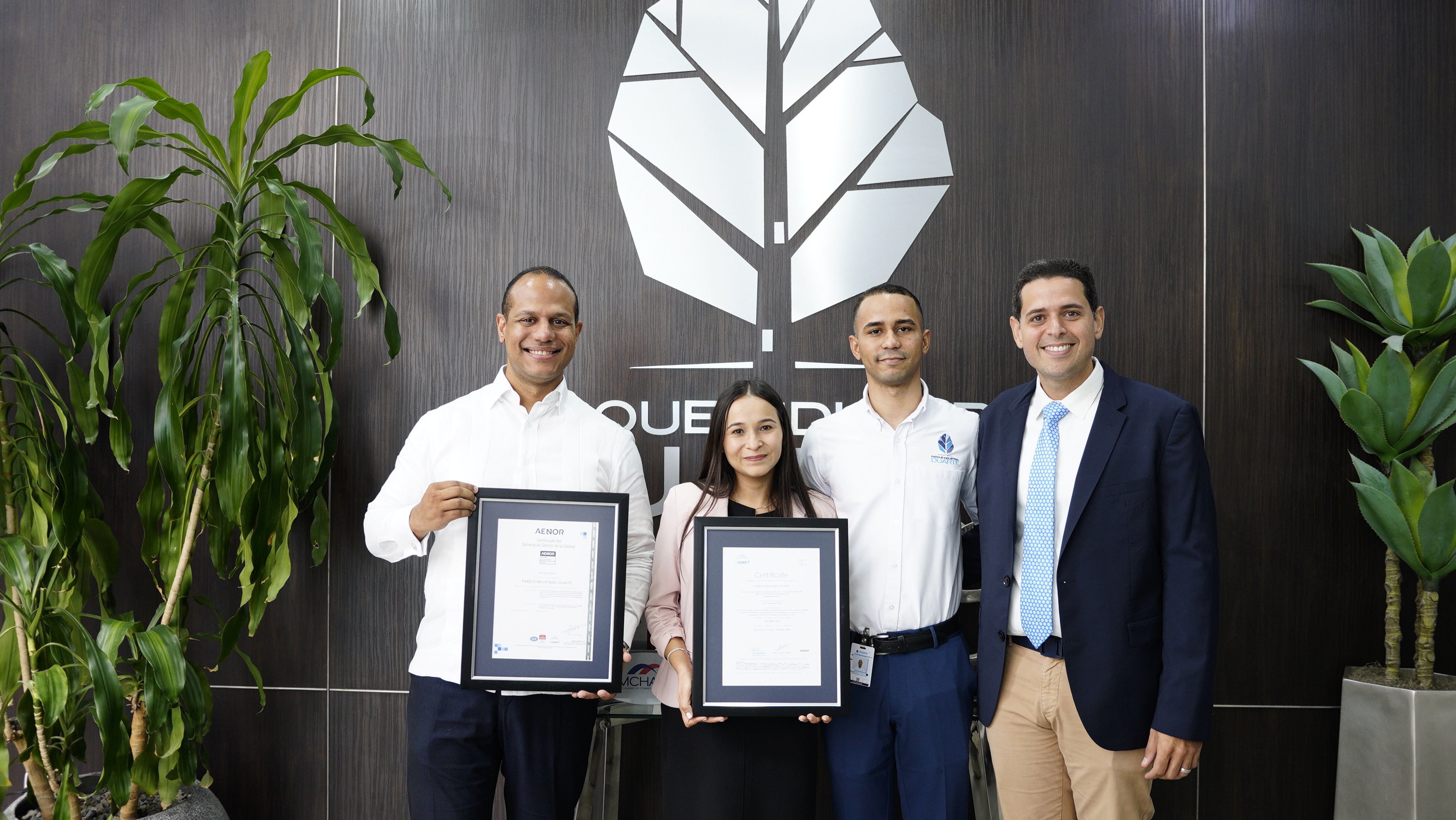 Parque Industrial Duarte renueva su certificación ISO 9001 por su firme compromiso con la calidad